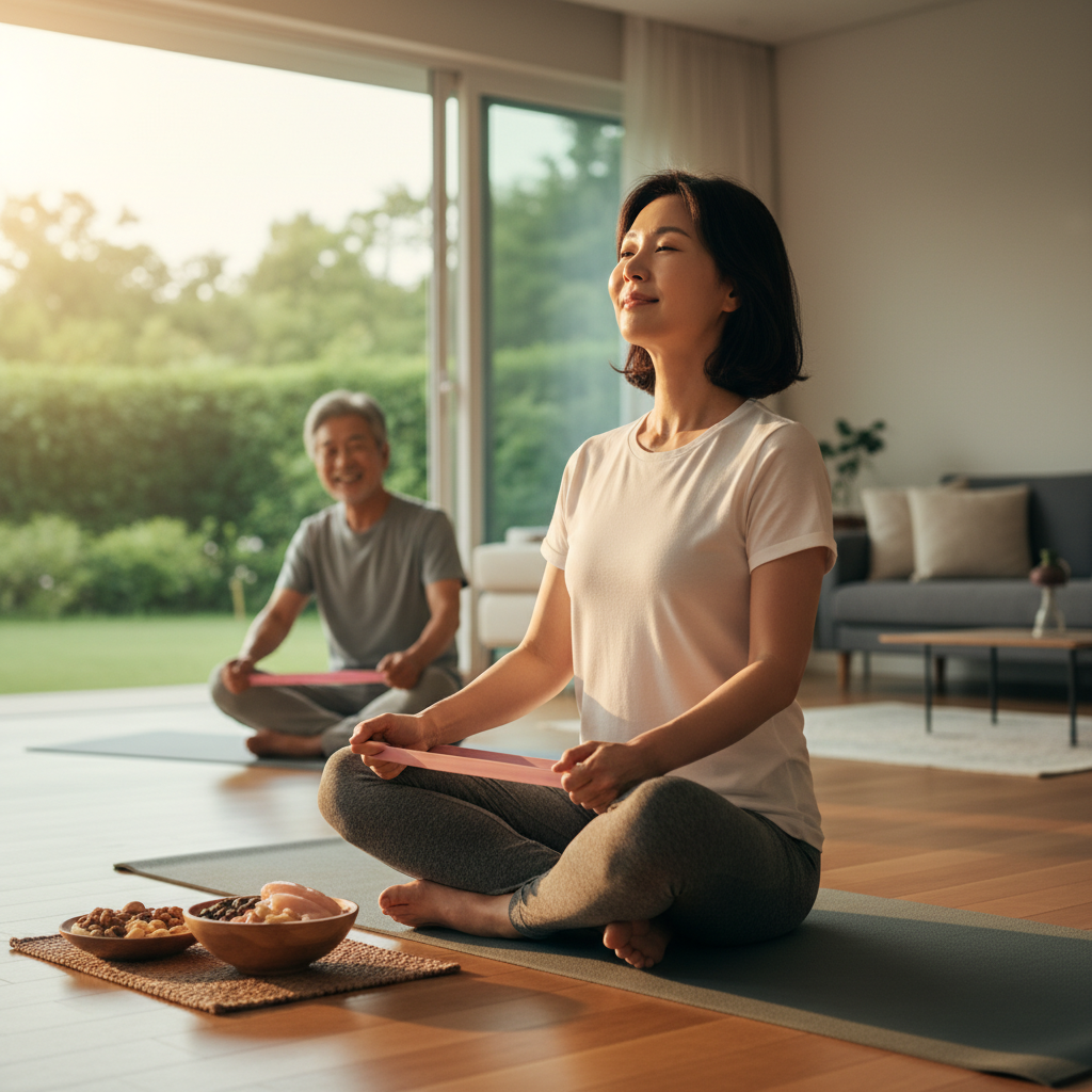 근감소증(Sarcopenia) 예방을 위한 시니어 필수 운동 가이드 - 웰니스피아